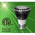 ETL 6.5W Dimmable LED PAR20 Spot Light